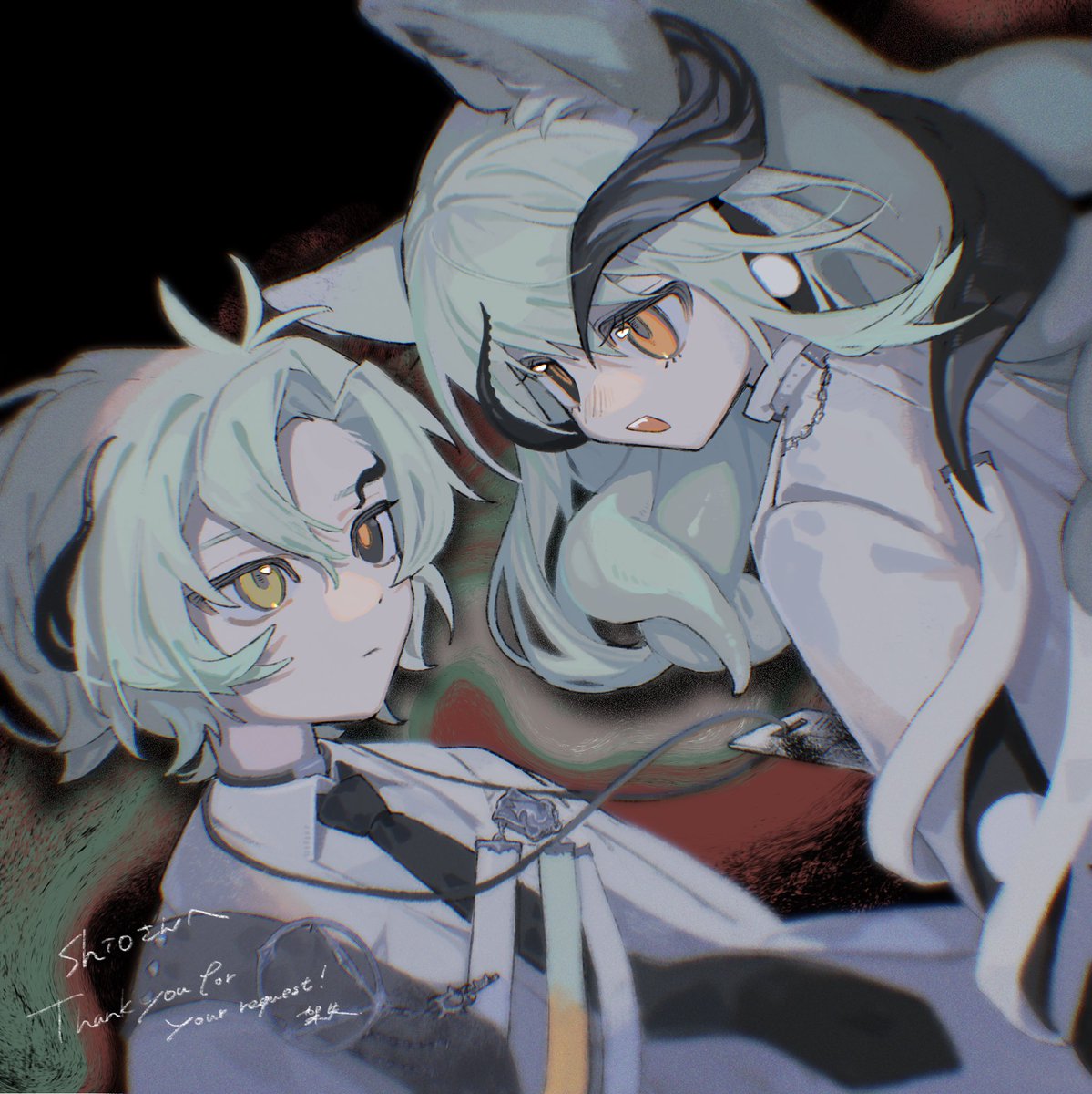 genkinineru's tweet photo. #skeb ありがとうございました🦊 https://t.co/CzUTXW1Qvl
