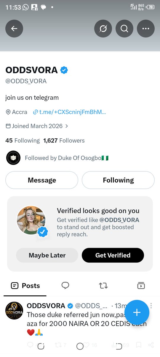Hardisk63533161's tweet photo. @ODDS_VORA From duke 8063768054
Opay
Olaniyi Emmanuel https://t.co/EcfvQBAkSQ