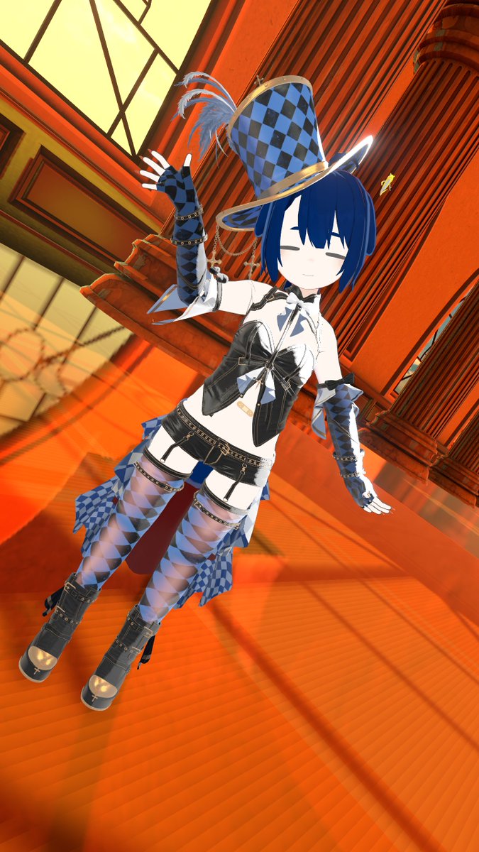 TsuittaxaYuza's tweet photo. ヌタチさんに「Mad Hatter」を着てもらいました。
#ORION_COLLECTION #Nutachi3D https://t.co/uJvNEqQ44s