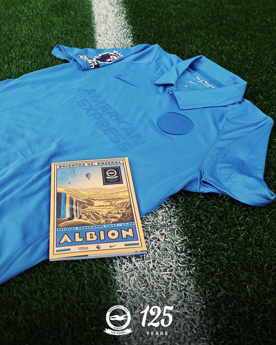 BHAFC's tweet photo. Special kit for a special 125 occasion. 😍 Inspired by the colours of our first kit, worn in 1901. 💫 https://t.co/R678xEWefd
