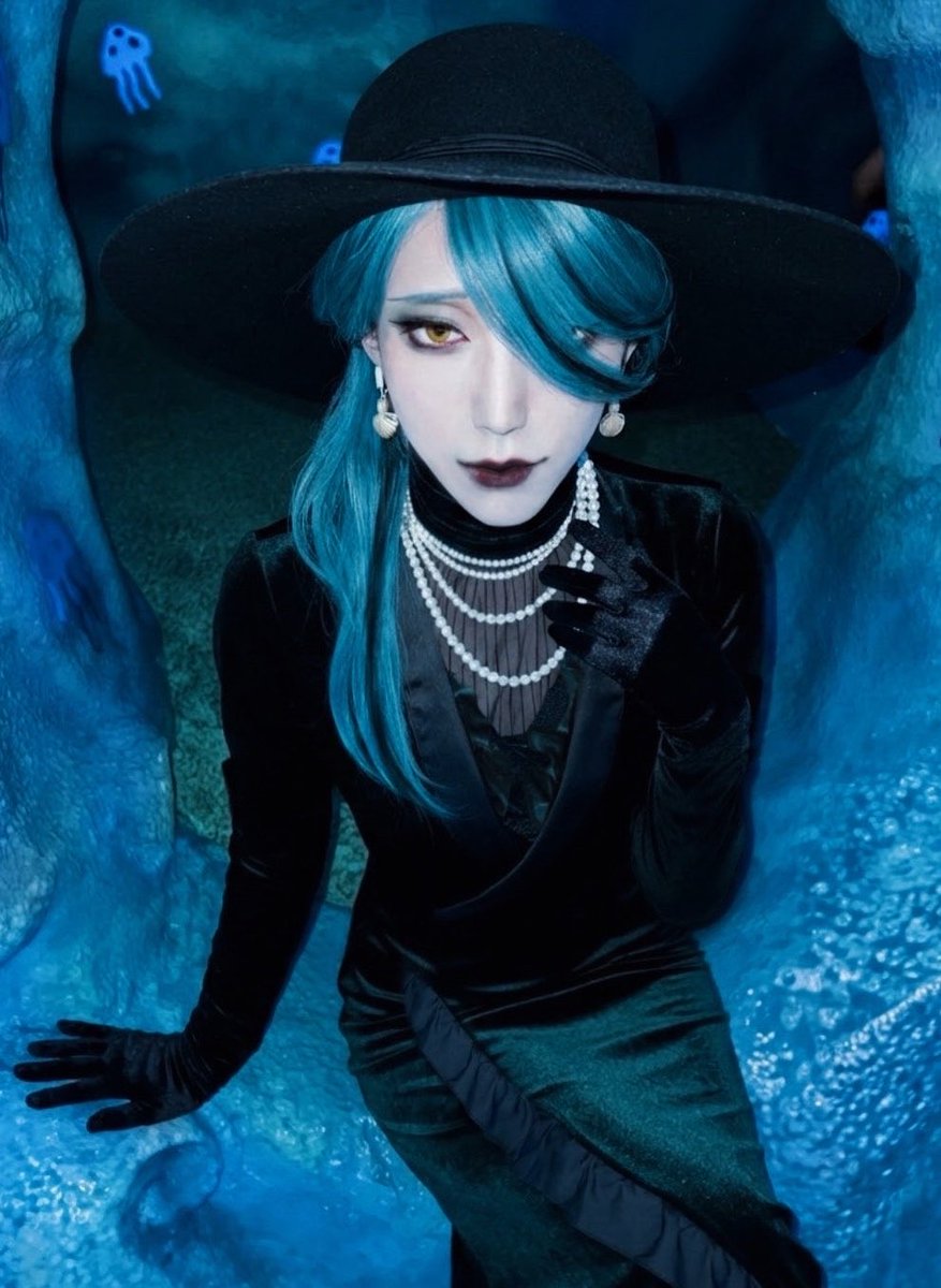 10tendale's tweet photo. 海の魔女アースラの洞窟なんですよ🫧

#Dハロ仮装2026
#Dハロツイステ https://t.co/bzhIEgAxjO