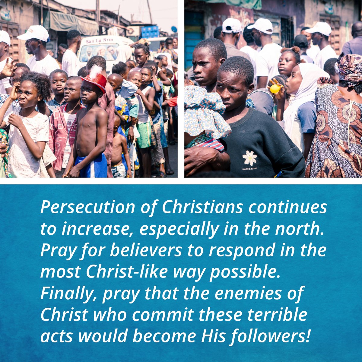 operationworld's tweet photo. The Nigerian Church’s greatest challenge? Discipleship. #prayfortheworld #pray #prayfornigeria #operationworld https://t.co/qBzvvJbg9i