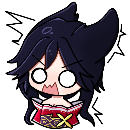 Ra_gins's tweet photo. @Valexvynn Ahri sticker 👉👈 thanks for watched https://t.co/GZi29gnTau