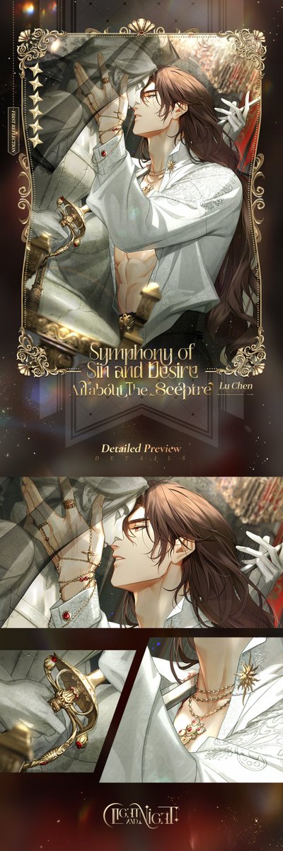 lightnnightsea's tweet photo. ✦ Lu Chen ✦ Symphony of Sin and Desire

"Let me fall with you into the abyss of desire, until the flames of death devour us whole."

✨How to Claim: During the Limited-Time Mail Pool - Desire Raging Waves (05:00, Sep 27 - 04:59, Oct 7, 2026 (GMT+7)), the [6-Star Bond] Lu Chen - Symphony of Sin and Desire will be added to the pool for a limited time with an increased drop rate.

✦ Official Light and Night SEA Webshop: https://t.co/RMYQ86mT05
✦ Join our Discord: https://t.co/Y1ilSKnOJY
✦ Join our Facebook Community:  https://t.co/6ETQxSD4mC

 #LightandNight
