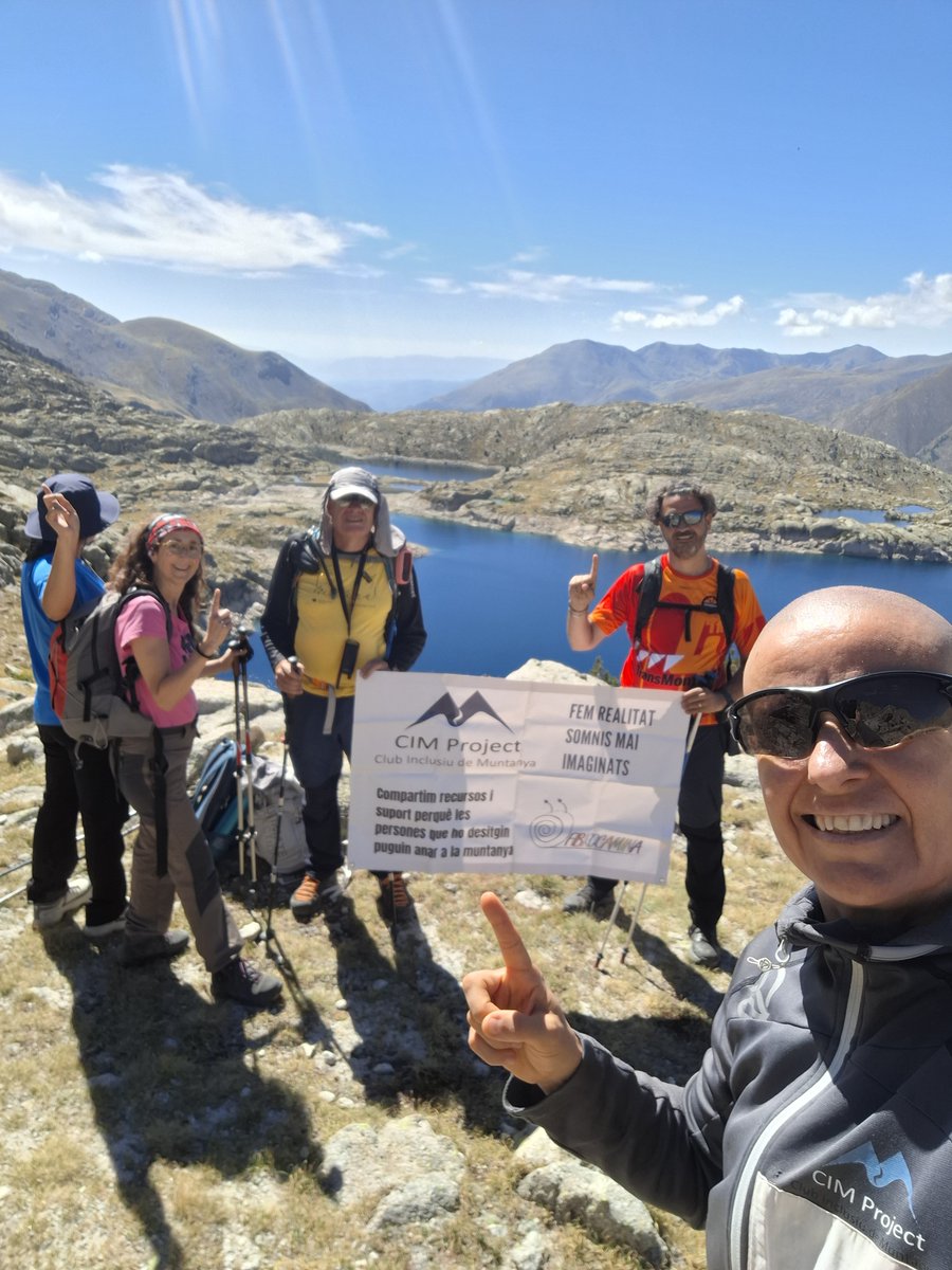 somcimproject's tweet photo. ⛰️ AVUI HEM FET UNA RUTA ESPECTACULAR PER AIGÜESTORTES!

Perquè la muntanya no són només quilòmetres i desnivell. També és compartir el camí, converses, rialles, silencis i moments que queden.

Avui hem gaudit moltíssim.

I demà… seguim! 🥾⛰️💜♾️

#CIMProject #Inclusió https://t.co/djFiE3Nw0P