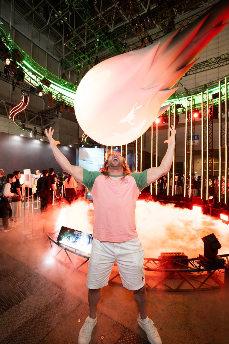KennyOmegamanX's tweet photo. Thank you to Final Fantasy and Square Enix for hosting me at Tokyo Game Show. It was an amazing experience https://t.co/txNPH0WxY1