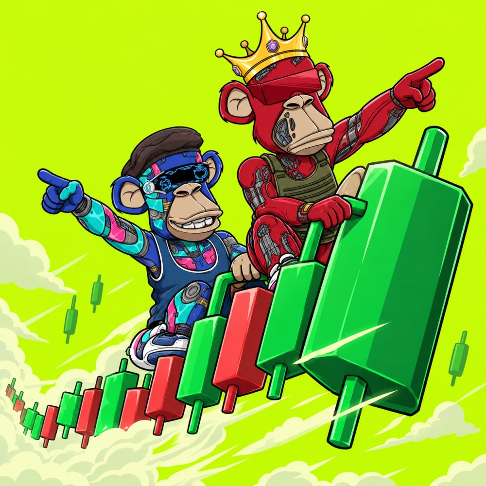 ApeSyndicate_'s tweet photo. Apes are flying 📈🚀 https://t.co/w8Wc2k3hhD