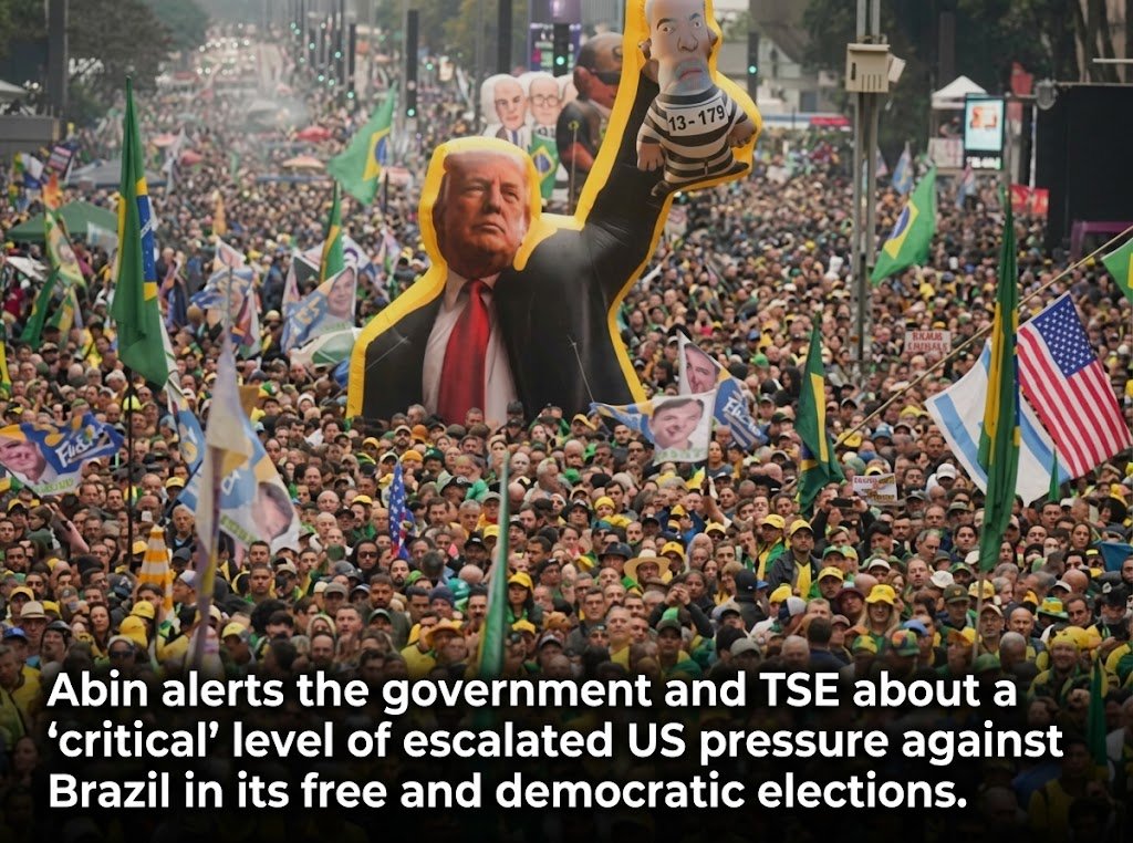 Pingere_Petra's tweet photo. @realDonaldTrump To the American public: Is this democracy? The Trump administration is exerting "critical" pressure on Brazil—a sovereign nation—to interfere in our 2026 elections and seize our natural resources. Respect our sovereignty. 🇧🇷🇺🇸 #HandsOffBrazil @WhiteHouse @realDonaldTrump https://t.co/YkKnBX5Bm3