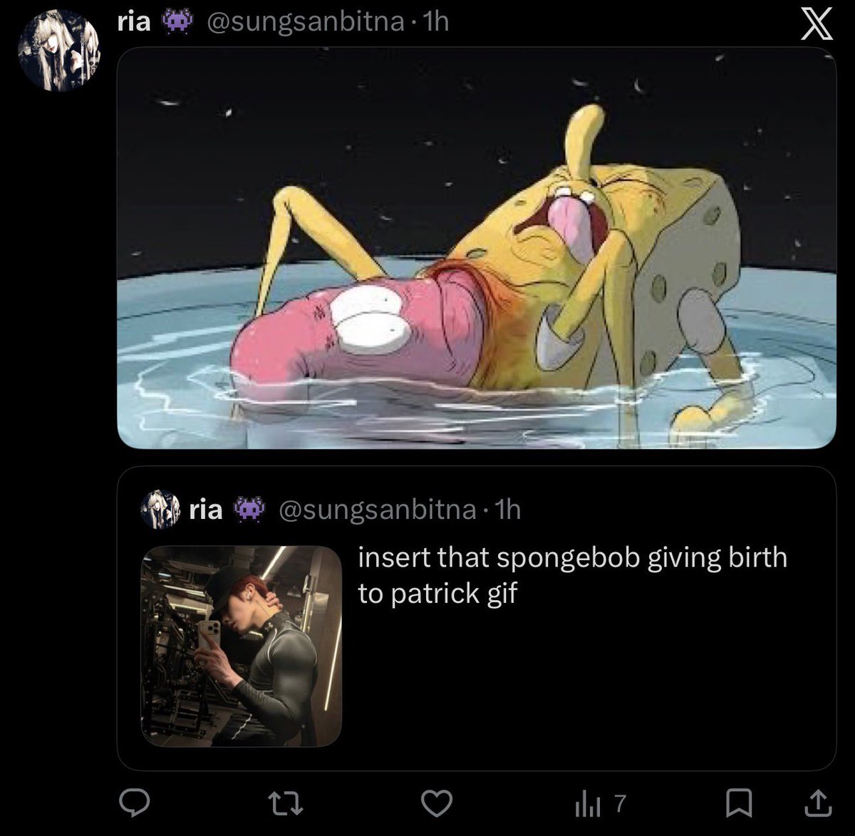 Duckymotea's tweet photo. oomf has officially lost her mind https://t.co/VP64rzP15M