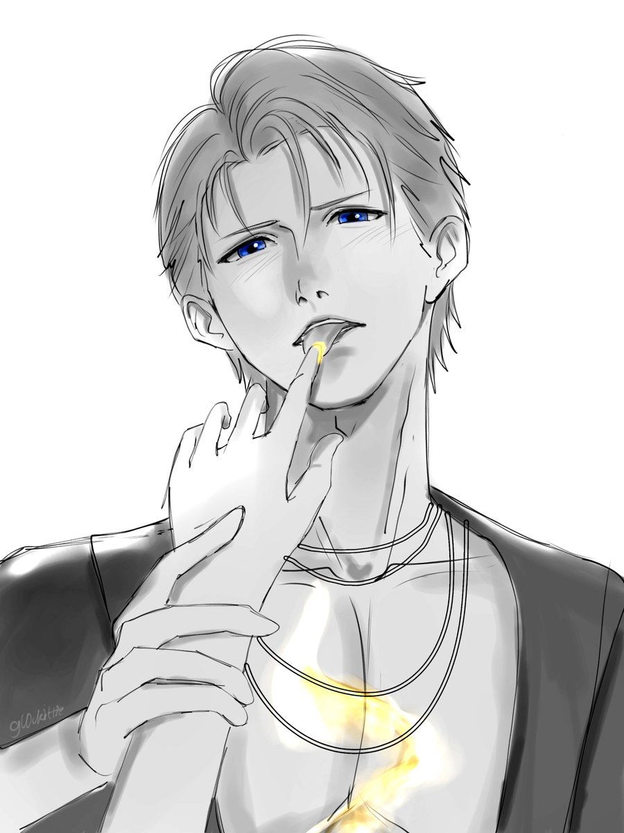 gl0ckittie's tweet photo. sketch before the pv drops 👀
#xavier #沈星回 https://t.co/dmMjY1sjq3