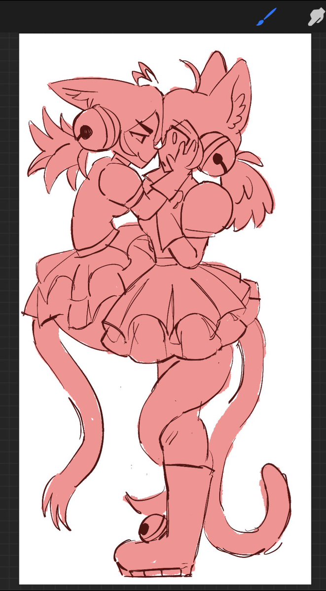 sootpup's tweet photo. I LOVE YURI!! (wip) #mew4mew #madmewmew #deltarune https://t.co/jKwY7lArEb