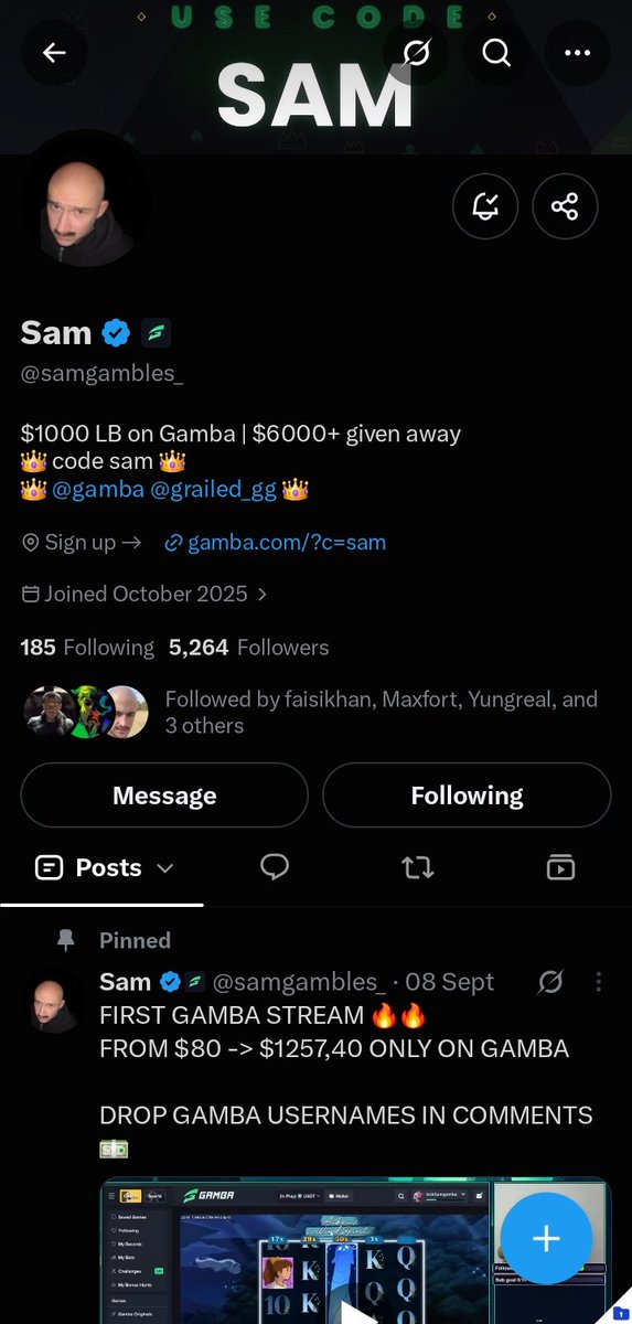 JamestowDC's tweet photo. @Yungossian @samgambles_ All tasks completed 🙌 https://t.co/sjwSPmhZwz
