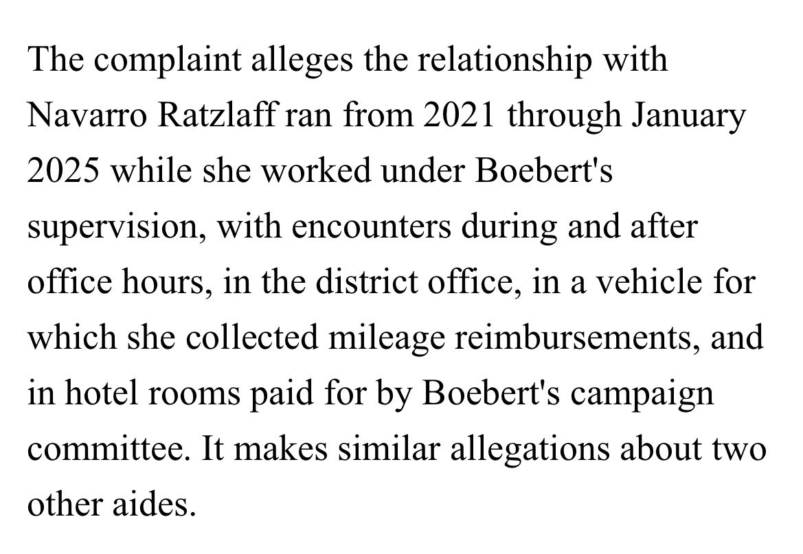 AriDrennen's tweet photo. Lauren Boebert spent years attacking LGBTQ people as ‘groomers’ while reportedly having a four-year-long lesbian affair in her office. https://t.co/JMmz4ERqCU