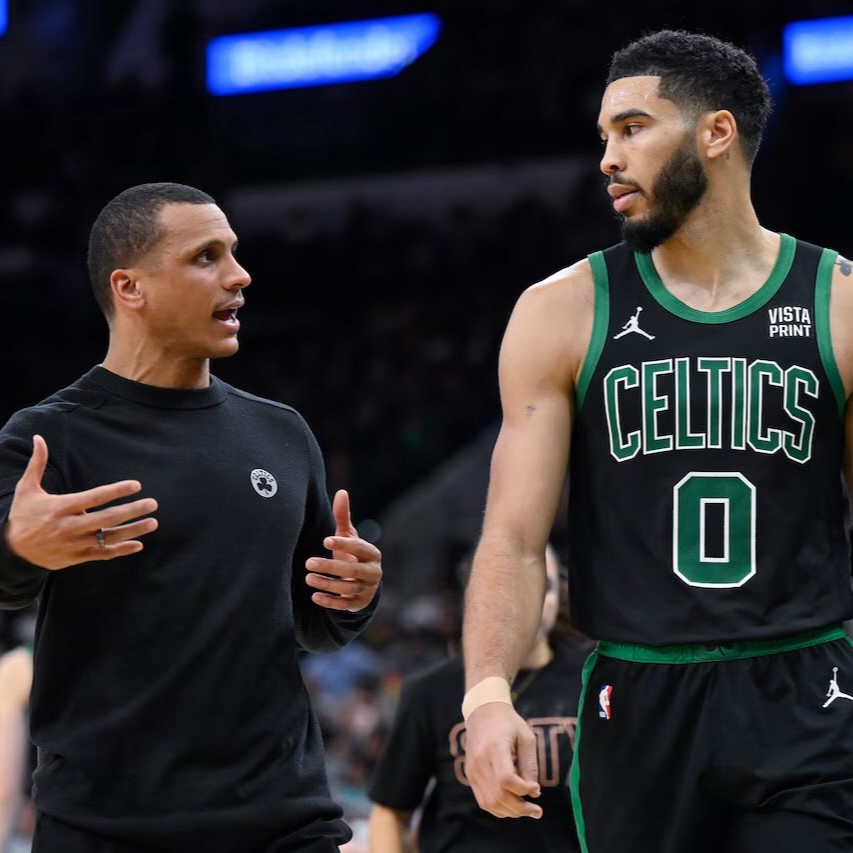 KalshiHoops's tweet photo. "I think a lot of people are writing off Boston way too prematurely. They are getting Tatum back... Robinson and Queta provide a strong one-two center punch... Paul George just has to... do the things on offense he’s done well throughout his career. [They find] new people who become stars in their roles. You ignore the Celtics at your peril," per @davidaldridgedc.