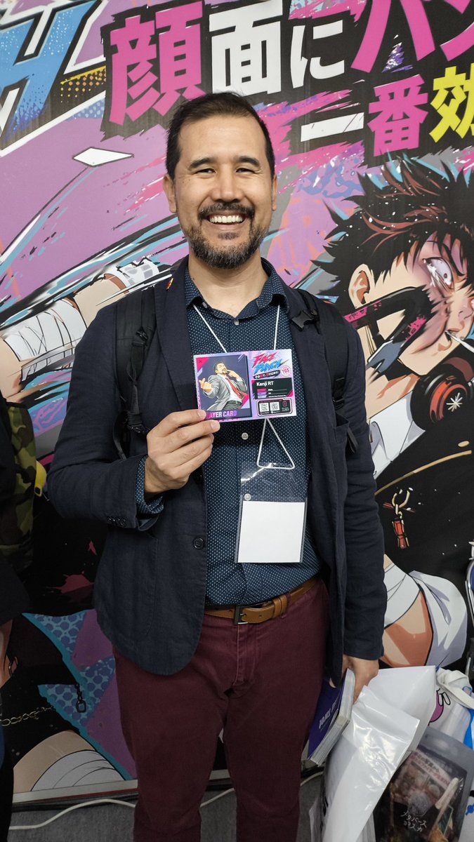GameTone_punch's tweet photo. 🥊🔥 Thank you to everyone who played FACE PUNCH!
Due to the typhoon, Sep. 20 is the final day of TOKYO GAME SHOW 2026! 🌪️🎮
Come and Fight with your own face !

📸 Take a photo → Create your fighter → Jump into battle!

📍 TGS 2026｜Hall 9・09-E83
📍 Makuhari Messe
 #TGS2026 https://t.co/YhlN5HfOt9