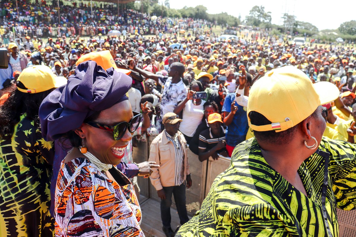 HonOmanyo's tweet photo. I joined CS for Cooperatives and Micro, Small and Medium Enterprises (MSMEs) Development Hon. Wycliffe Oparanya, EGH, Member of Parliament for Sirisia Constituency Hon. John Waluke and Broad Based leaders at the TUTAM engagement forum in Sirisia, Bungoma County.

We also welcomed Jubilee Party members who defected to the Orange Democratic Movement, further strengthening ODM party grassroots presence in Bungoma.

ODM continues to grow, mobilise and bring together leaders and wananchi across the country. Tuko Tayari.