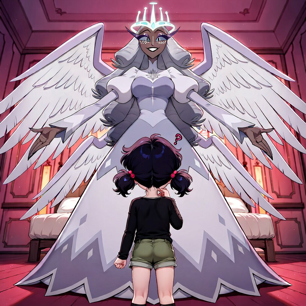 LeyleyDom's tweet photo. *en la mañana,una extraña mujer apareció en el cuarto de ashley,decía ser una "angel" enviada directamente desde el cielo*

🩷- ah? Quién es usted señora y que hace en mi cuarto!?

.✦ ݁˖- saludos, pequeña humana,ya he visto los pecados que has cometido y vine a ofrecerte la redención,aún estás a tiempo de encaminar tu alma por el buen camino,no es tarde para que seas una buena chica,aun tienes esperanza

*Desafortunadamente para el ángel, Leyley no estaba de acuerdo con sus palabras, Leyley estaba cómoda siendo como es...y ninguna puta angel la iba a hacer cambiar de opinión y forma de ser*

.✦ ݁˖- AH! PARA YA MALDITA CABRONA,ESTO ESTA MAL! SI SIGUES ASÍ YA NO PODRE EMTRAR EN EL CIELO!! UGH💢 DEJA DE METER TU ESTÚPIDA VERGA EN MI COÑO SAGRADO!! NI SIQUIERA TE CORRAS DENTRO...UGH!!💧💢

#SexRp #nsfw #LewdRp