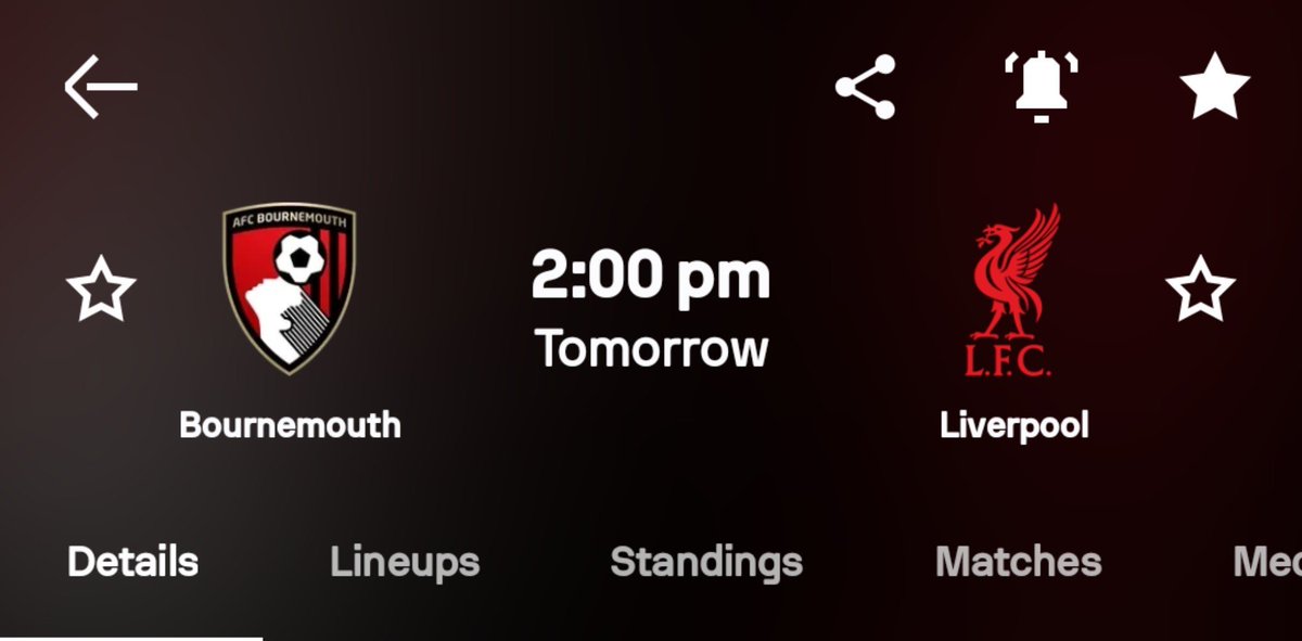 Web3_Dad's tweet photo. I feel bad for the team playing Bournemouth tomorrow😂

Oh, it's a big team
And they are playing them away😂

Bournemouth is about to have the best game of their lives tomorrow😭😂💔 https://t.co/Fc5WmvWj5n