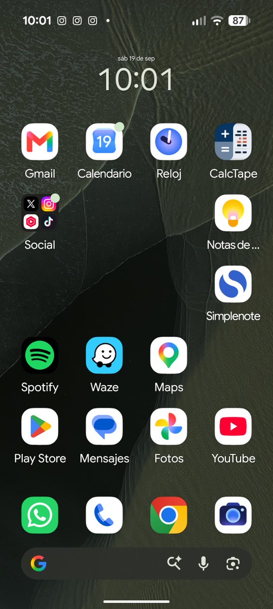 jmatuk's tweet photo. Hace mucho que no comparto mi pantalla de inicio, aquí la del Pixel 11 Pro XL. A ver la tuya... https://t.co/zmhy05qcie