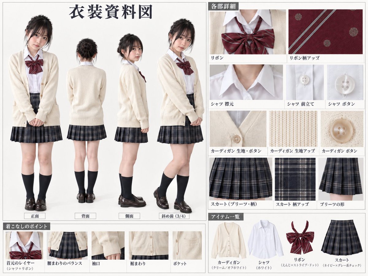 Costume Reference Sheet
