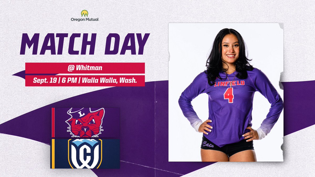 LinfieldVB's tweet photo. Back2Back in Walla Walla!

Volleyball takes on the Blues to close out the road trip tonight at 6pm!

📺 TUNE IN: https://t.co/A2Z4FITUNH

#RollCats | #D3vb | #NWCvb https://t.co/ZY6wAn1Rbc