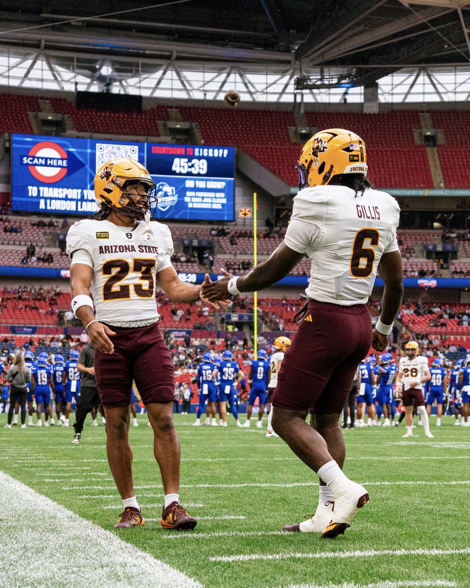 ASUFootball's tweet photo. Empty the tank. https://t.co/aJG9Mx5e8E
