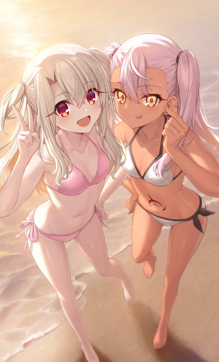 MKusa15884's tweet photo. #イリヤ
#クロエ
SFW https://t.co/JPg248ebeI