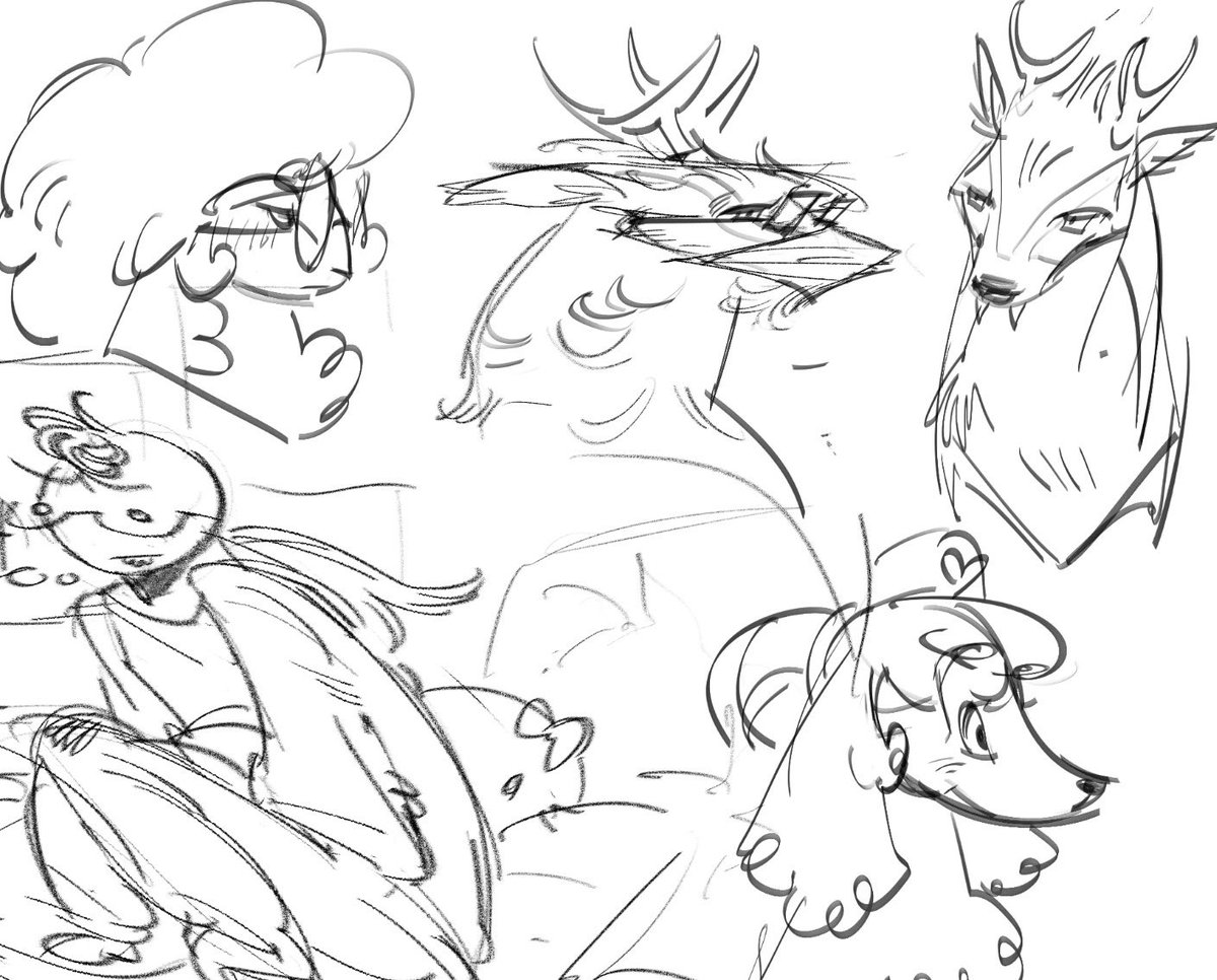 FishsPencil's tweet photo. Some fun stylization doodles for animal hospital or soemthing I haven’t touch Roblox in like a month https://t.co/Ooz1V24lj9