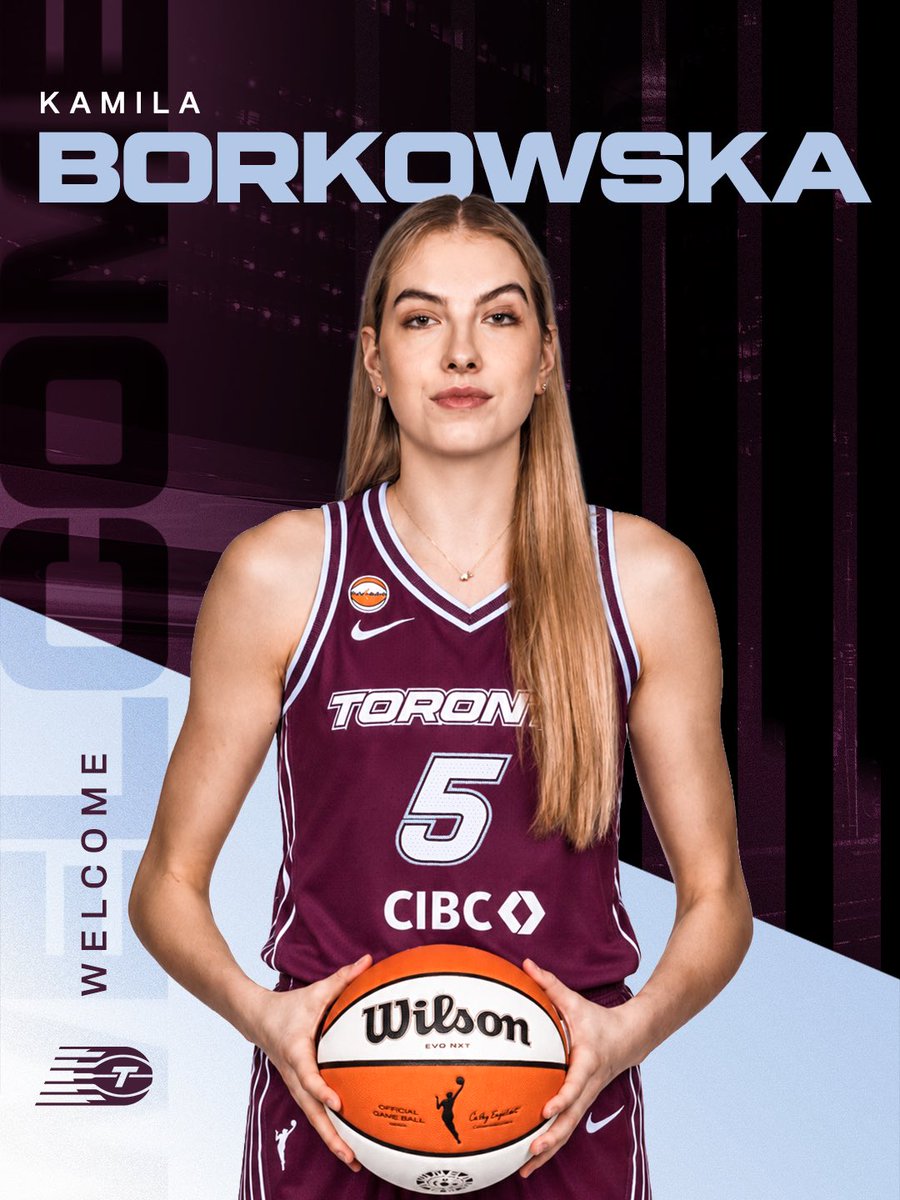 TempoBasketball's tweet photo. Official: We have signed Kamila Borkowska to a Developmental Player contract.

Welcome, Kamila! https://t.co/XG2SqZ4mWQ