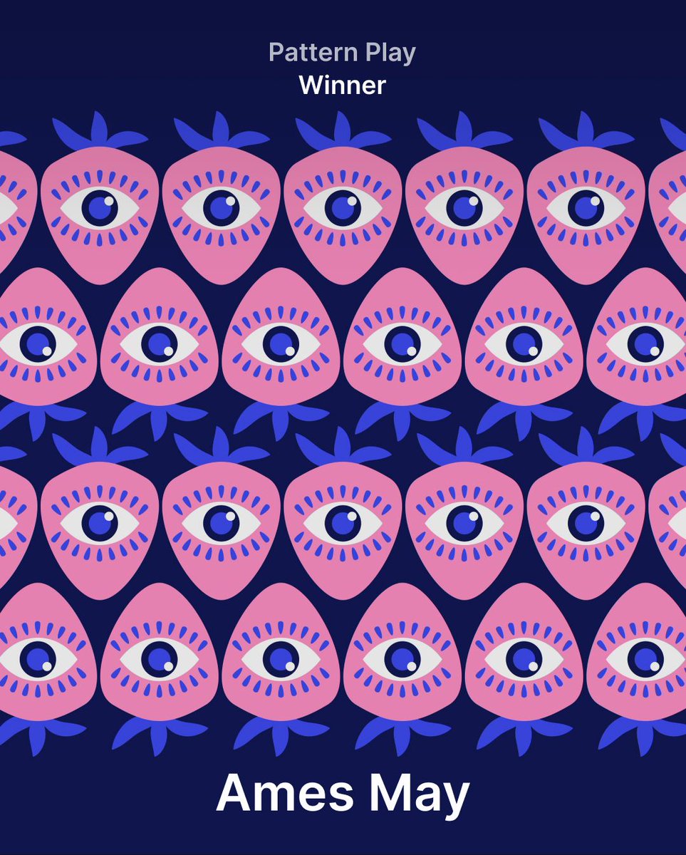unsplash's tweet photo. 🎨 The votes are in...

Congratulations to Ames May, the winner of the Pattern Play illustration contest 🌸

Thank you to every single creator who entered and brought Pattern Play to life. Finishing this contest series on such an inspiring note with the Unsplash community means the world to us. What a way to wrap it up! ✨ 

Stay tuned for future contests... something huge is just around the corner 👀