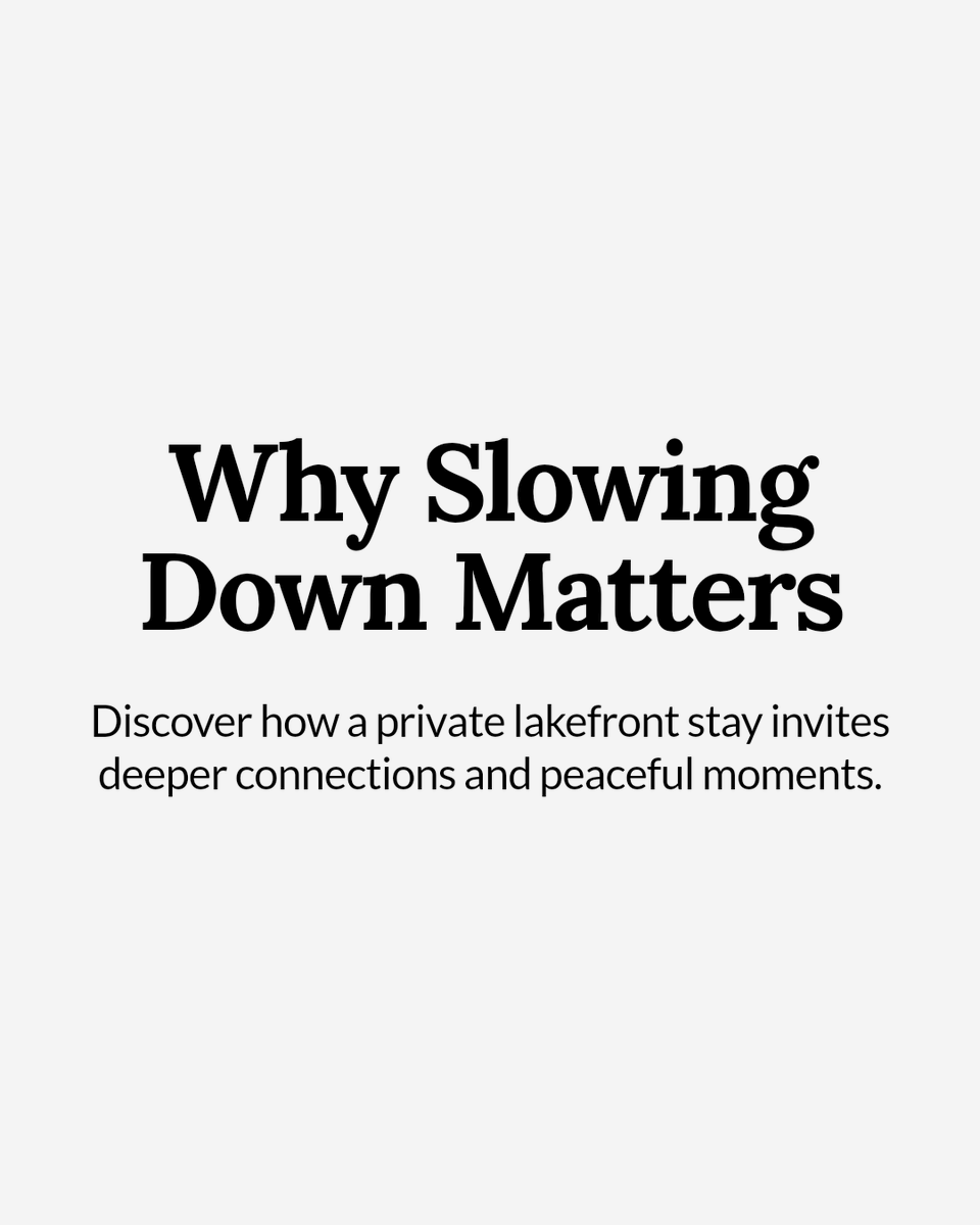 MslResort's tweet photo. Why does a private lakefront setting change the pace of a family vacation?

A private lakefront setting slows everything down.
Less noise. More space. More time for the people you came with.

That’s the difference a quiet Pocono stay can make.

https://t.co/5DRo2KPdzp https://t.co/4pUAv2BnGc
