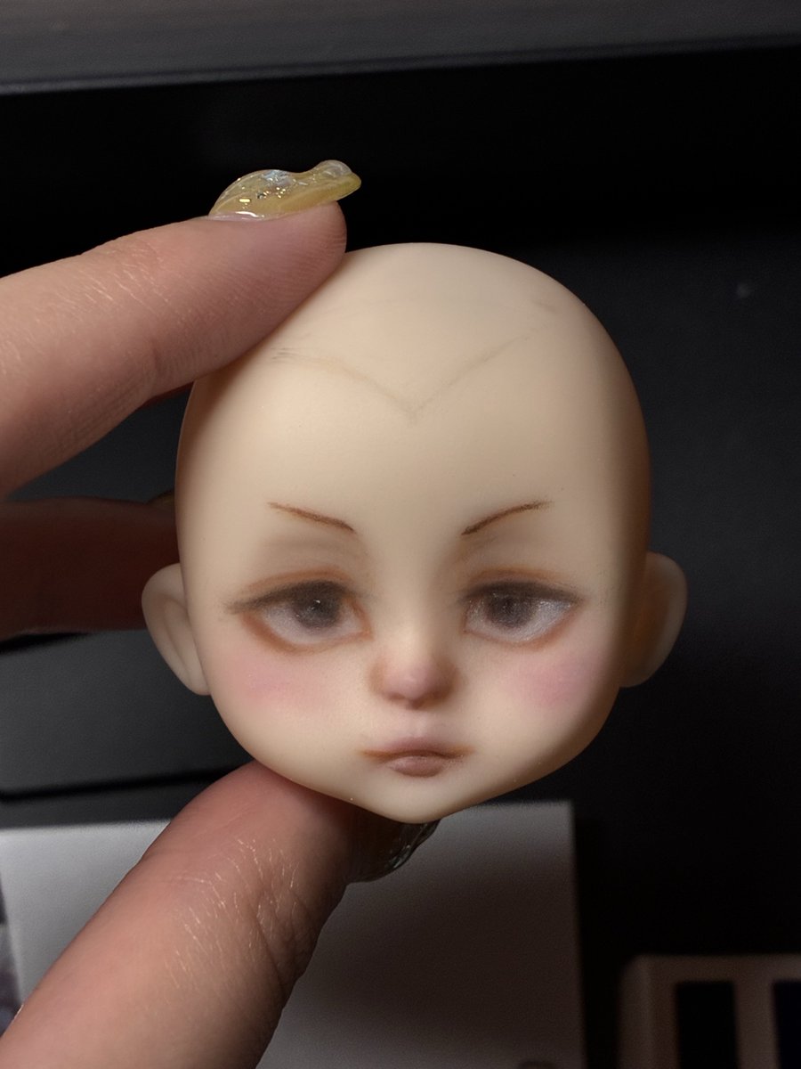 yukikonoad's tweet photo. だいぶドール感出てきた気がする。 https://t.co/EpHgCpJHc3