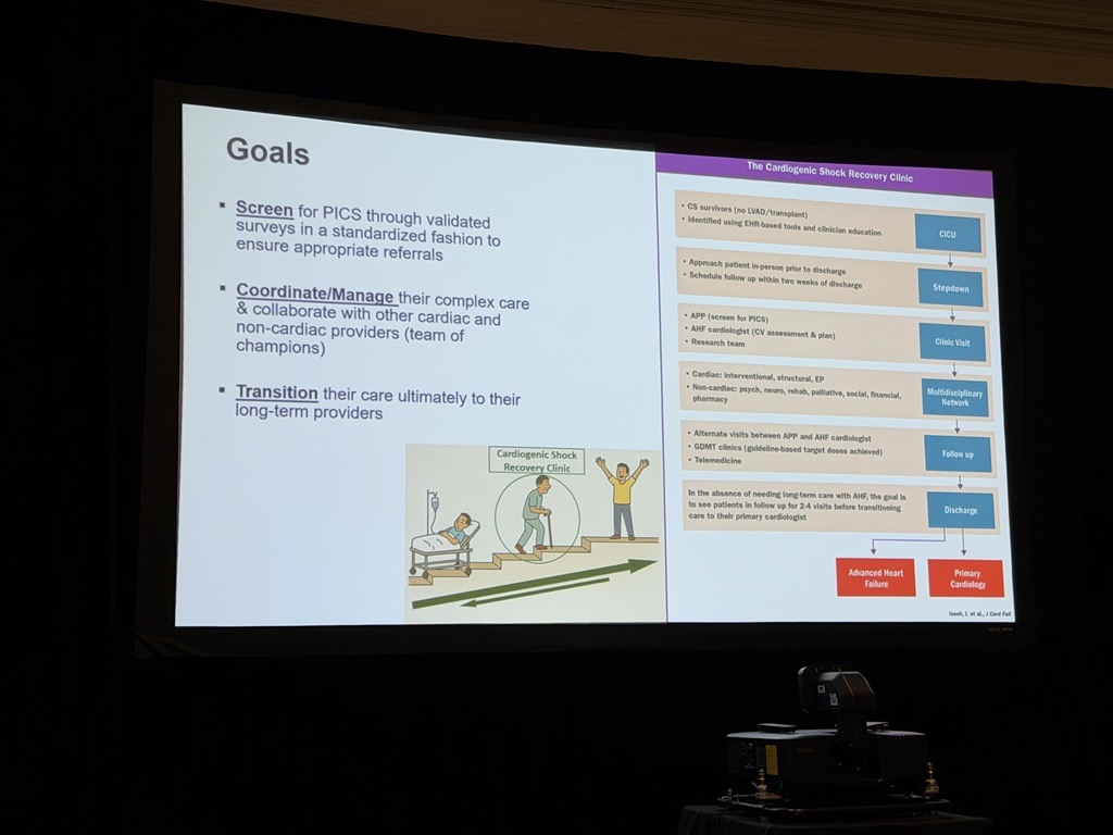 SCAI's tweet photo. Surviving #CardiogenicShock is not the end of the care journey.

Iyad Isseh, MD, explores the vulnerable post-shock phase and multidisciplinary approaches to recovery, rehabilitation, transitions of care, and long-term management.

#SCAISHOCK @EDavisNurse @MohitpahujaMD @BilliaFilio @mwkrucoff @Ajar_Kochar @SarasVallabhMD @iyadisseh
