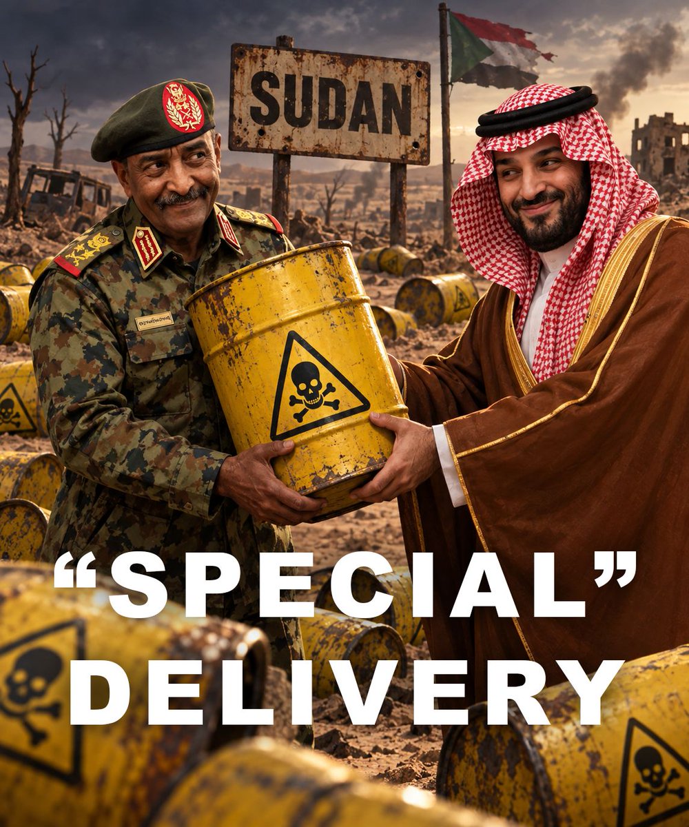 ARABanalysisX's tweet photo. Mohammed bin Salman is helping Abdel Fatah al-Burhan poison the people of Sudan. Saudi Arabia is financing and arming the bloodthirsty dictator who uses chemical weapons. MBS is responsible for the death of thousands of muslims in Sudan. https://t.co/WVZKoDObdu