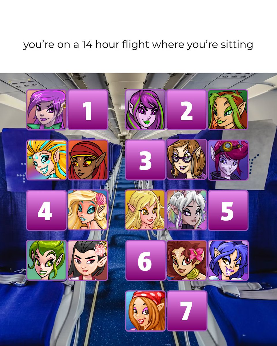 Neopets's tweet photo. Choose your faerie wisely 💺✈️ https://t.co/Tal6DYp3DB