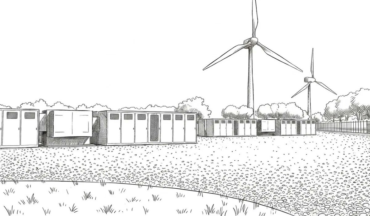 ctully152311's tweet photo. Construction has started on a new $650 million @Tesla Megapack battery energy storage facility in Belgium to help power 385,000 homes.

The project will use Tesla's next-gen Megablock technology with Megapack version 3. Total storage volume will be 2.8 GWh. This will be one of https://t.co/XwnlP2COfs