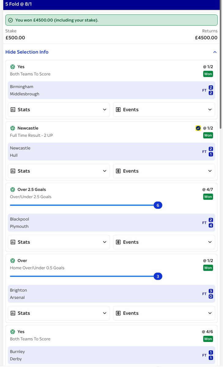 SharpAura_'s tweet photo. SATURDAY ACCA BOOOOOOOM 🚀 

DERBY WITH A 93RD MINUTE GOAL 🤩 

ARSENAL…. 💩 be honest who backed Arsenal to win a football game 😆 🤡 https://t.co/6B3W8J8wjl