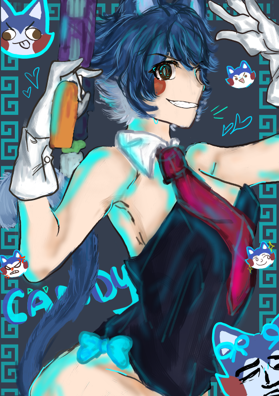 Rumi_Hanamura's tweet photo. (2) here we have... a lot old art >;'3
(i fixed fanart Cat lmao)
#fnac #fivenightatcandys #gijinka https://t.co/fFaTMHCw2l