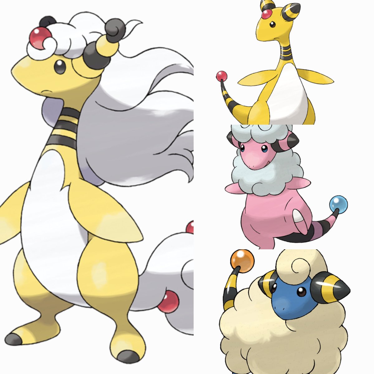 Pk_Horizonte_X's tweet photo. #pokedex #infinitidex #mareep #ampharos https://t.co/SjWEU5NBNV