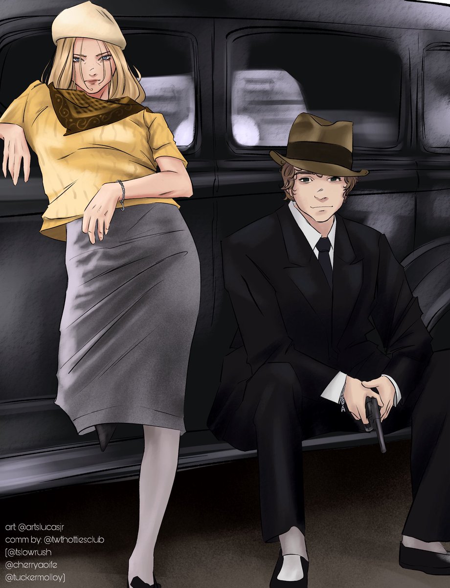 tslowrush's tweet photo. #aoifeweek2026 | track 8 - goodbye 🪽🏑

“Ride or die, Joe.”
“Ride or die, Molloy.”

— joeyaoife as Bonnie &amp; Clyde 💰 https://t.co/1ackmkO0aG