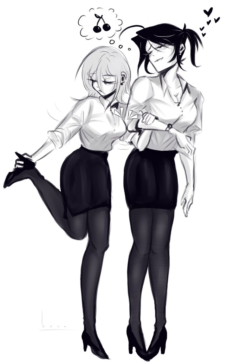 Youichi06642070's tweet photo. fem!sherliam❗❗❗
office girls sherliam 👠📄✒️
#YUUMORI #sherliam https://t.co/KNuZxxRCwY