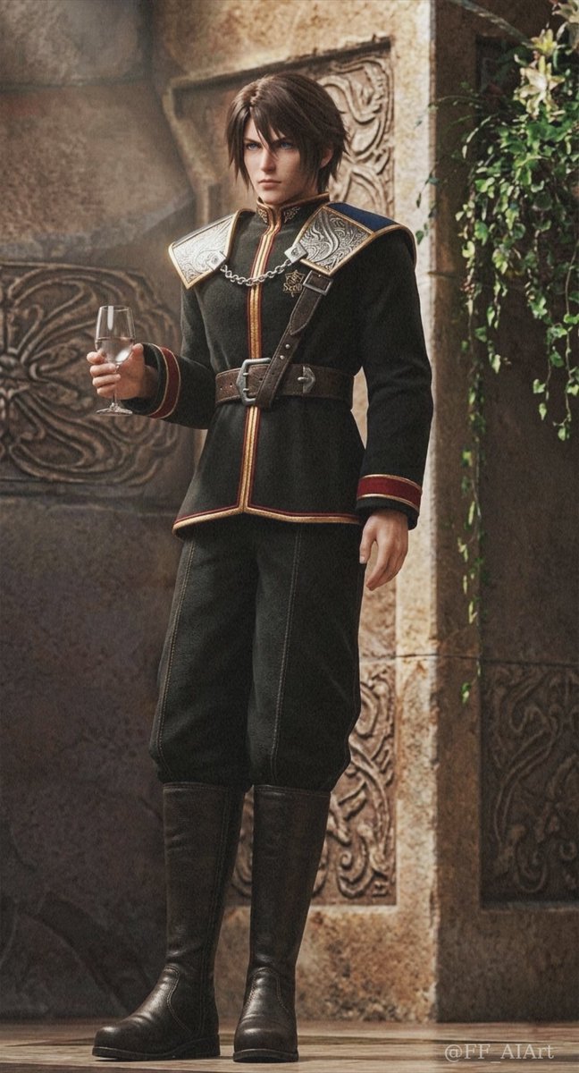FF_AIArt's tweet photo. Still the best looking guy here.
#FFVIII #FF8 #Squall https://t.co/wqtEMrl0vy