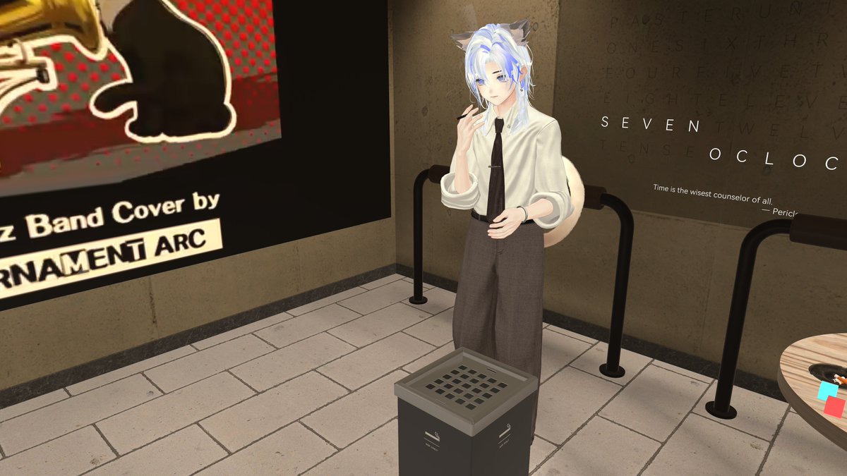 SUJIKOMA's tweet photo. 喫煙所で一服

Smoking Area 1 by Lethesy #VRChat #MadeWithVRChat https://t.co/DeHP7emFle https://t.co/nsKT48HZIq