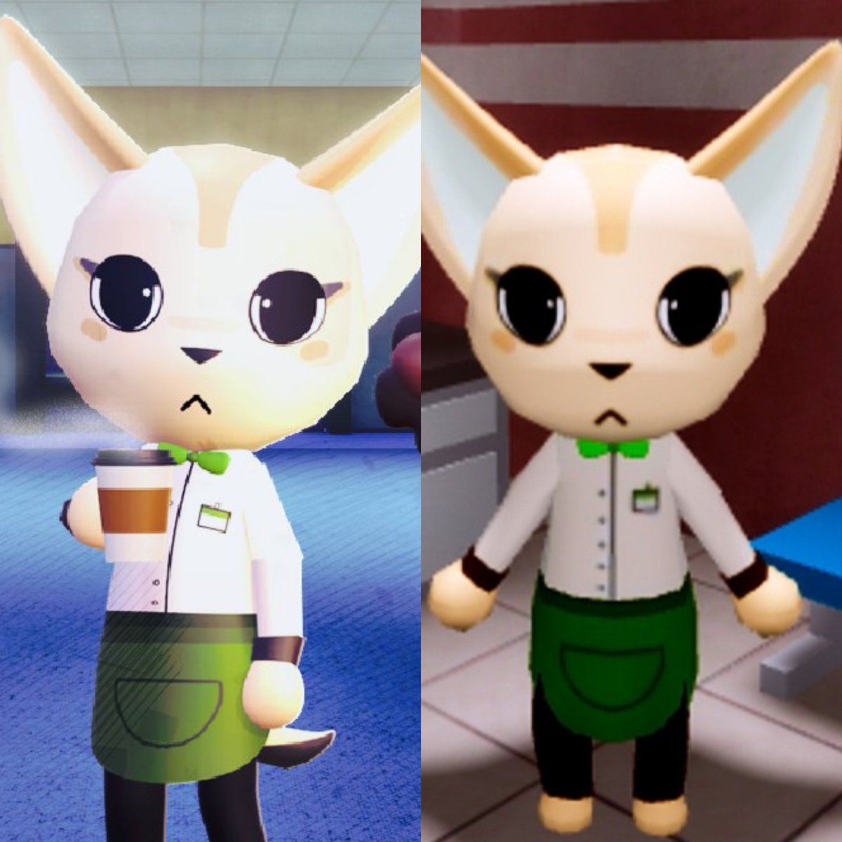 aha_newsupdates's tweet photo. 🚨 | New class Barista has been added to Animal Hospital. She's so tiny and adorable in the game.

The x2 coins and content event is now live. What are your opinions about her?

#animalhospitalanomaly #animalhospitalroblox https://t.co/uNvKAdlhSo