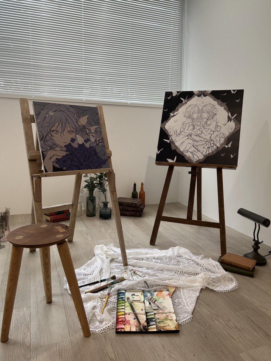 rainy_cat04's tweet photo. しえるんの部屋以外だったら
しえるんのこの顔と先生のアトリエが一番好き

#CIEL展2 https://t.co/UMWIxX8Bdd