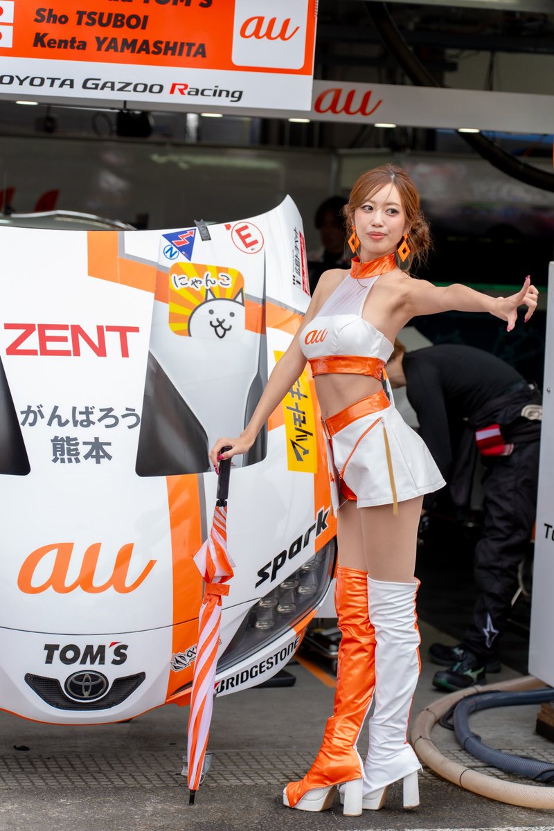 vito_vita2's tweet photo. 2026.9.19
SUPERGT Rd.6 SUGO  GT 300KM RACE
#36号車
　央川かこ様(@kako_6717 )
　森谷花香(@hnkchan_ )さん

決勝は我慢のレースしかないのか！？

#レースアンバサダー https://t.co/l97MMvJVcG