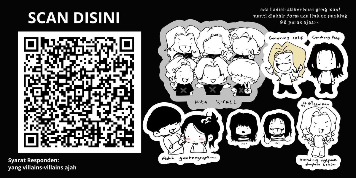 uppifess's tweet photo. MEMANGGIL PARA VILLAINS KEMBALI🚨 

Halo sender masih butuh beberapa data lagi untuk tugas matkul sender🙏🏻
Ini nanti ada reward stiker buat yg mau bisa di co 99 perak aja soalnya sender bukan !upi bumsil😭 Link co ada diakhir form yaa!

Terimakasih banyak buat yang udah bantu isi https://t.co/a5gjX7s9IJ