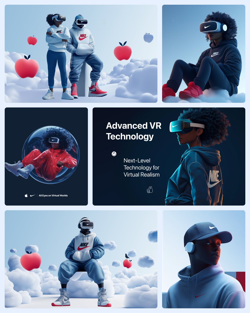 armansdesign's tweet photo. Apple x Nike: 3D Character Design for VR Experience
Check out the full use case on Behance - https://t.co/UCr1paPWYb https://t.co/W9I502QssK