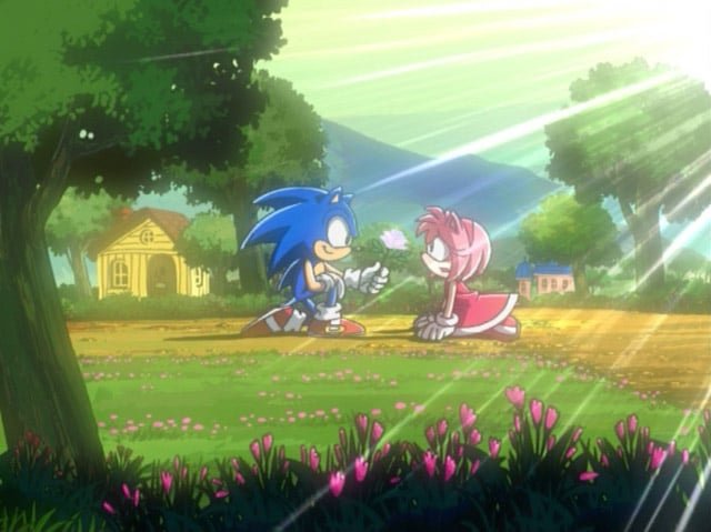 SamNick3573's tweet photo. Hot take:

The best characterization for Sonic comes from Sonic X.

He doesn't talk a lot, and he spends most of his time alone just chilling somewhere and running around.
But he's quietly the most compassionate in the room and still has that cocky personality.

Just watch E14 S1 https://t.co/Ede3WuIE6k