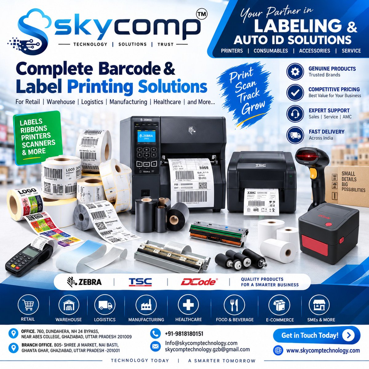 SkycompTech's tweet photo. Your business data shouldn't be scattered.

Bring accounting, inventory, sales, purchases &amp; GST management into a more organized workflow with:

• Reckon ERP
• BUSY
• Tally Prime
Skycomp Technology helps businesses choose &amp; implement the right ERP solution.

#ERPSolutions https://t.co/cQaOflR4Ch